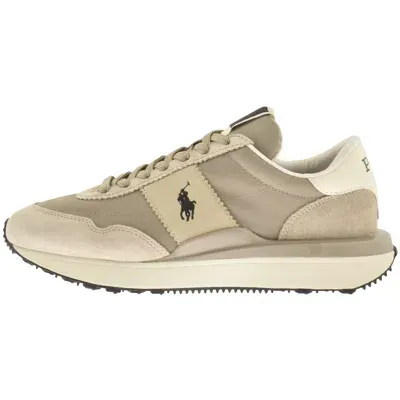 Ralph Lauren Train 89 Trainers Brown