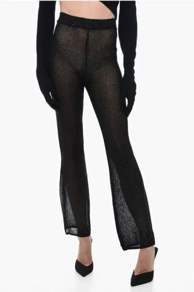 Remain Sequin Knit Flared Pants