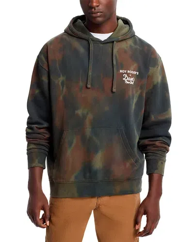 Roy Rogers X Dave's New York Tie Dye Logo Hoodie In Mix