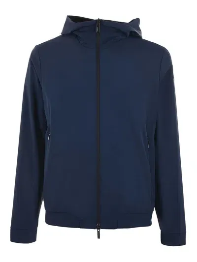 Rrd Roberto Ricci Designs Reversible Jacket In Blue