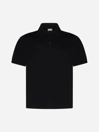 Saint Laurent Sport Polo In Black