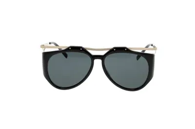 Saint Laurent Eyewear Aviator In Black