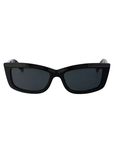 Saint Laurent Sl 658 Sunglasses In 001 Black Black Black