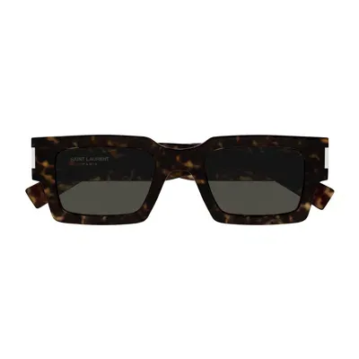 Saint Laurent Eyewear Core Square Frame Sunglasses In Multi