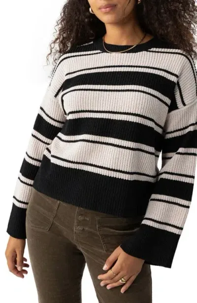 Sanctuary Chilly Out Chenille Sweater In Black