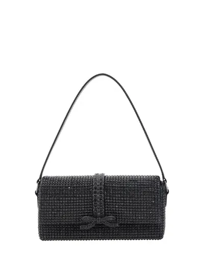 Self-portrait Shoulder Bags In Black