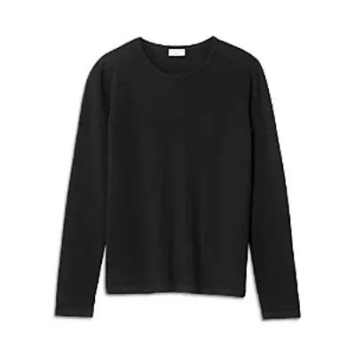 Sferra Intimita Cashmere Long Sleeve Top In Black