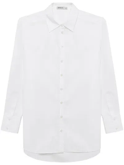 Simkhai Mattie Shirt In White