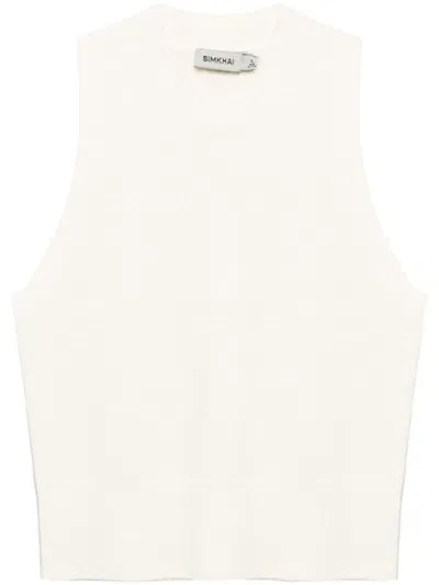 Simkhai Tatyana Top In White