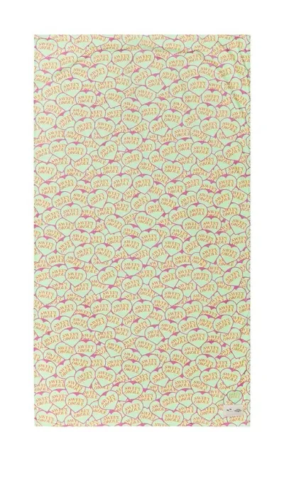 Slowtide Sweet Okole Beach Towel In Green