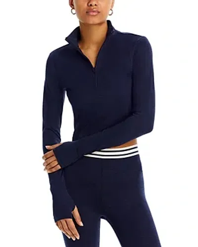 Splits59 Stevie Cropped Sweatshirt In Indigo