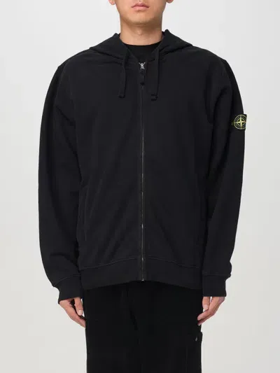 Stone Island Sweatshirt  Men Color Black In Schwarz