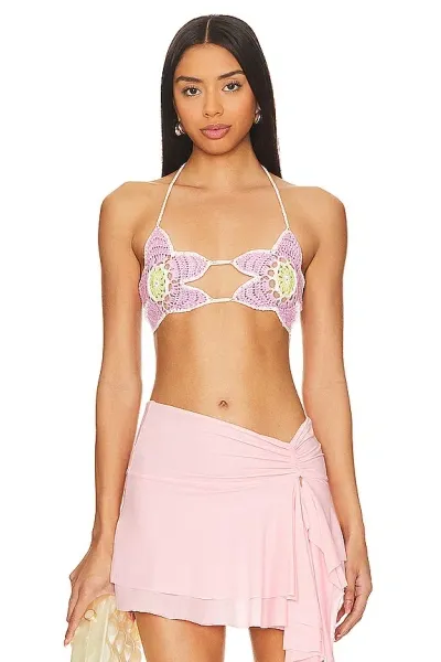 Superdown Jazzlyn Bra Top In Pink