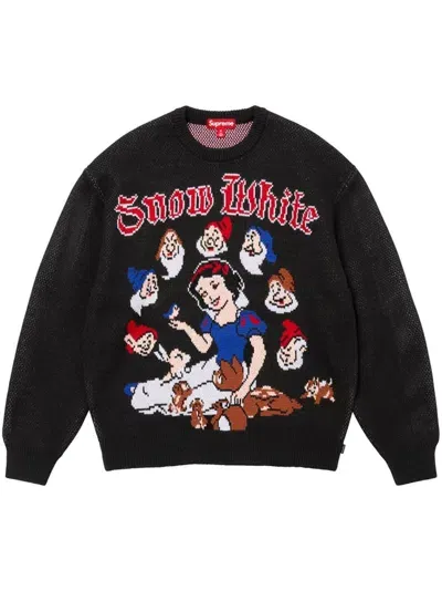 Supreme Snow White "black" Sweater