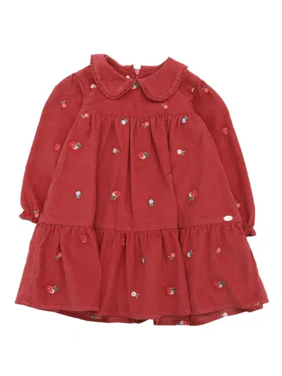 Tartine & Chocolat Kids' Dress In Red