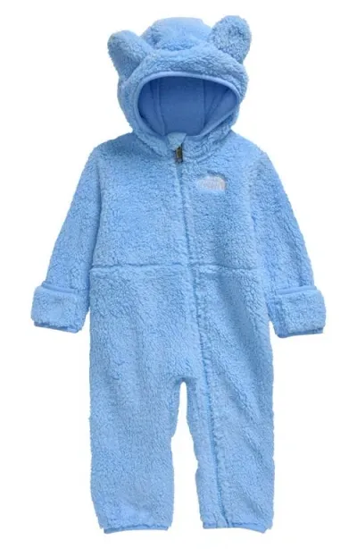 The North Face Babies'  Campshire Recycled Polyester Fleece Snowsuit In Cornflower