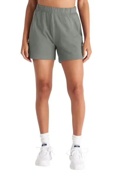 The Standard Stitch The Sweat Short In Thyme