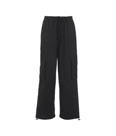 Thom Krom W St 366 Straight-leg Cargo Trousers In Black