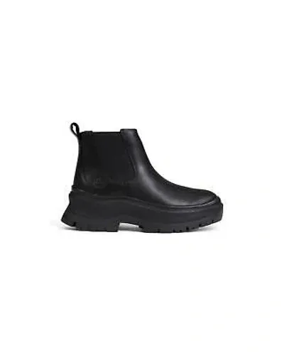 Pre-owned Timberland Women's Solar Wave Chelsea Boot Black - Shirts -size 38 In Schwarz