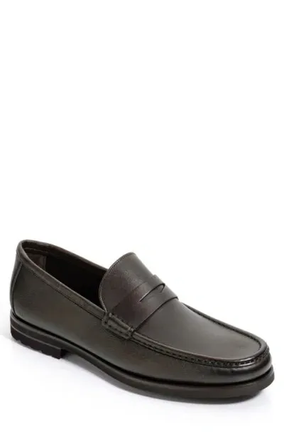 To Boot New York Belfast Lugged Penny Loafer In T.moro