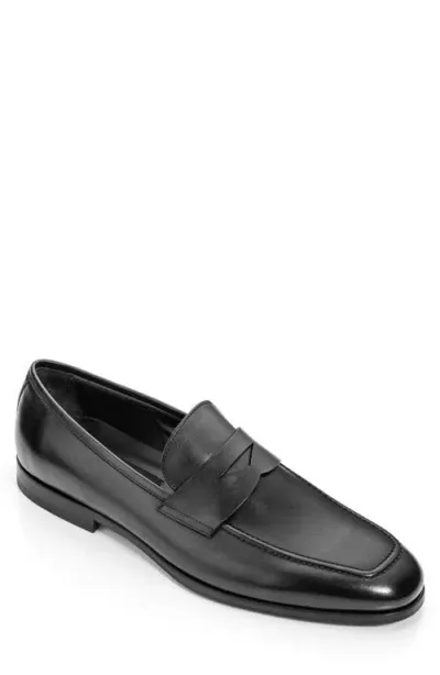 To Boot New York Ronny Penny Loafer In Nero/black