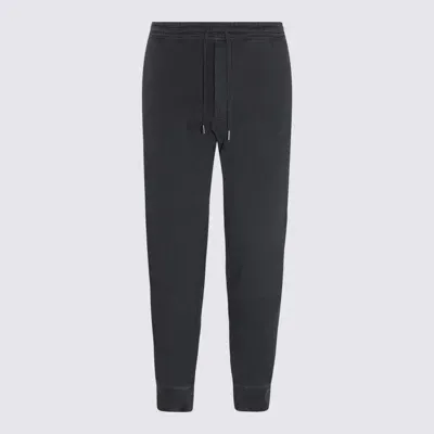 Tom Ford Black Cotton Track Pants