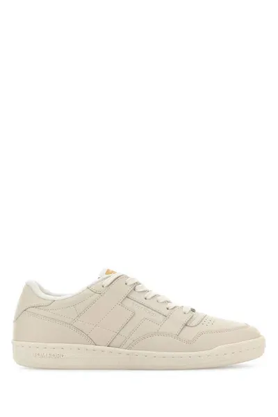 Tom Ford Sneakers-10 Nd  Male In White