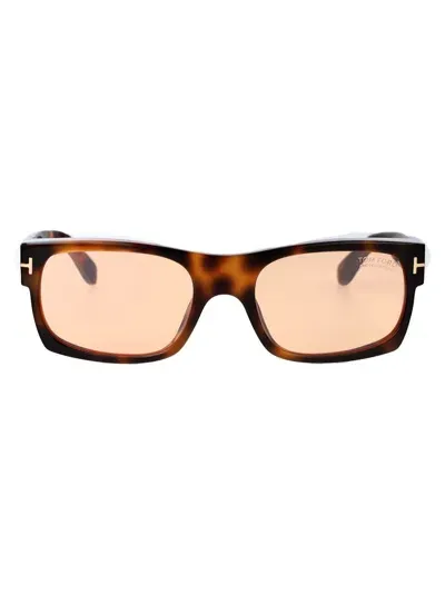 Tom Ford Sunglasses In Orange Havana