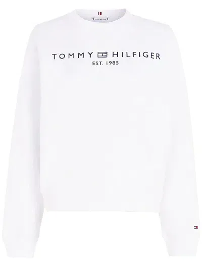 Tommy Hilfiger Sweatshirt Clothing In White