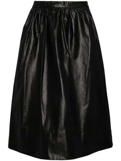 Tout A Coup A-line Skirt In Black