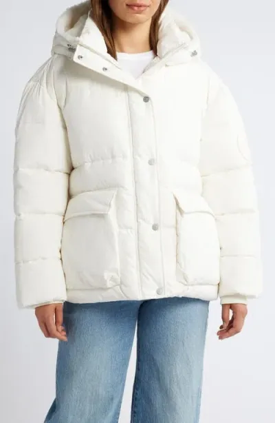 Ugg(r) Kennedy Water Resistant Hooded Puffer Jacket In Nimbus