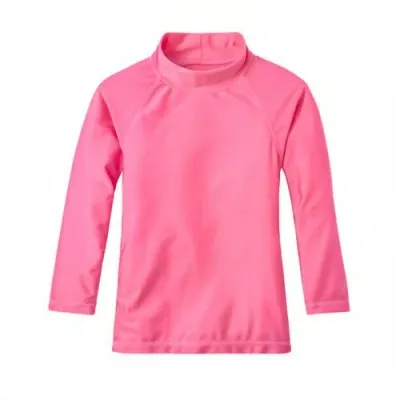 Uv Skinz Long Sleeve Sun & Swim Shirt In Bubblegum Pink