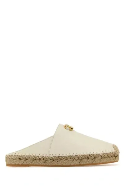 Valentino Garavani Mule Vlogo The Bold Edition In White