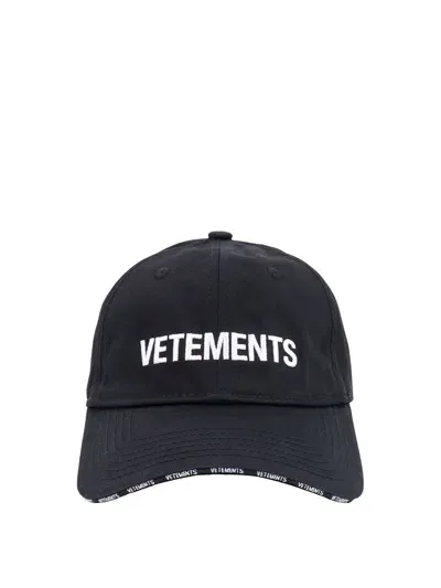 Vetements Black Iconic Cap