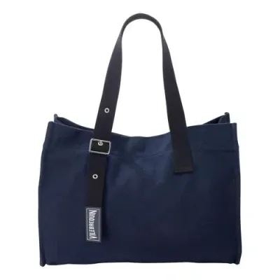 Vilebrequin Canvas Beach Bag In Navy