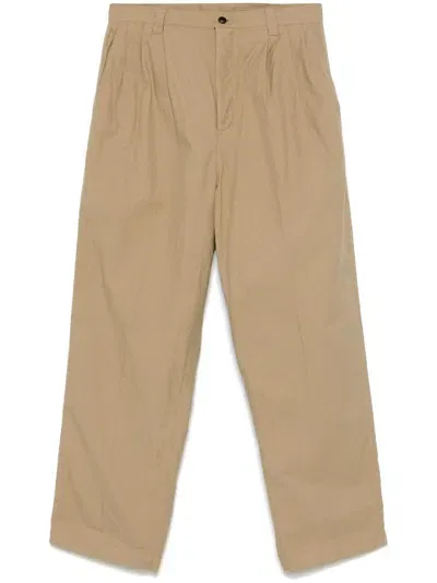 Visvim Russo Trousers In Nude