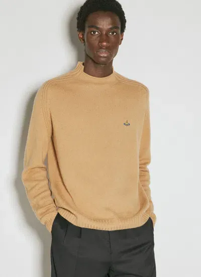 Vivienne Westwood Fisherman Sweater In Beige