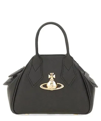 Vivienne Westwood Yasmine Mini Handbag In Black