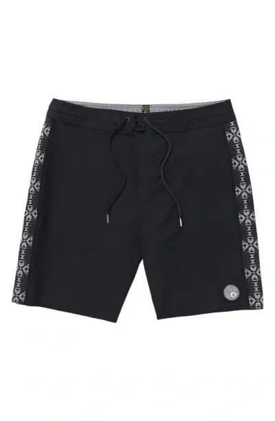 Volcom X Hockey Dad Stoney Board Shorts In Black