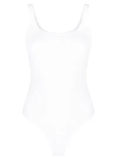 Wolford Jamaika Stretch-cotton Bodysuit In White