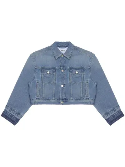 Won Hundred Classic Denim Jacket In 蓝色