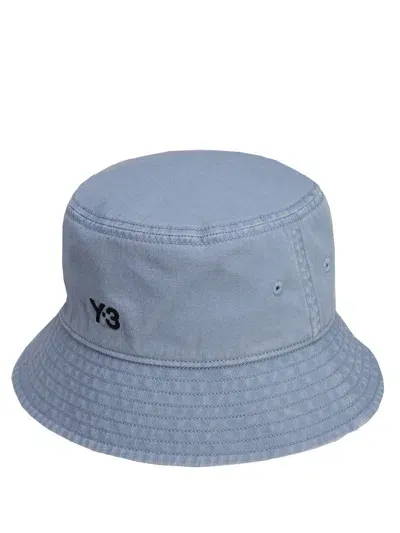 Y-3 Bucket Hat In Blue