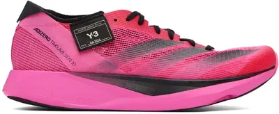 Y-3 Pink Takumi Sen 10 Sneakers In Semsolpnk/semsolpnk/cblac