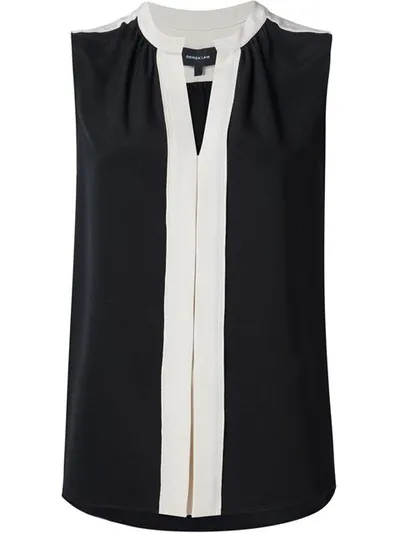 Derek Lam Kara Sleeveless Blouse In Black