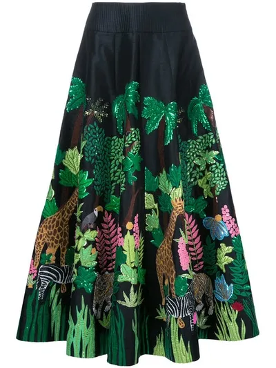 Manish Arora Langer 'safari' Rock In Black