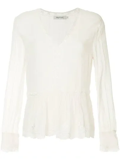 Magali Pascal Bohemian Blouse In White