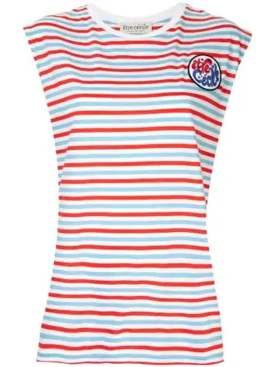 Etre Cecile Boyfriend-tanktop In Multicolour