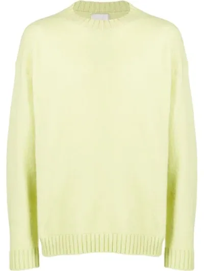 Laneus Crew Neck Jumper In Green