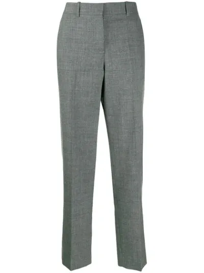 Loewe Mid-rise Tailored Trousers In Grey