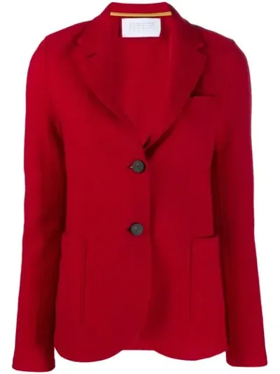 Harris Wharf London Single-breasted Blazer In Red